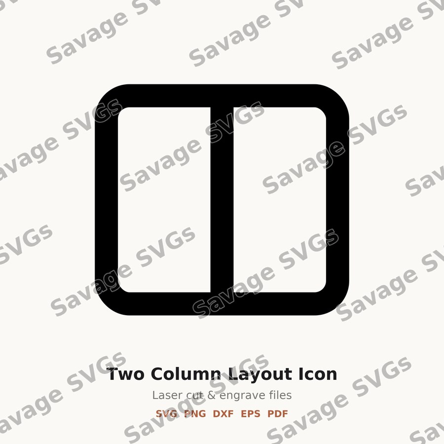 Two Column Layout Icon