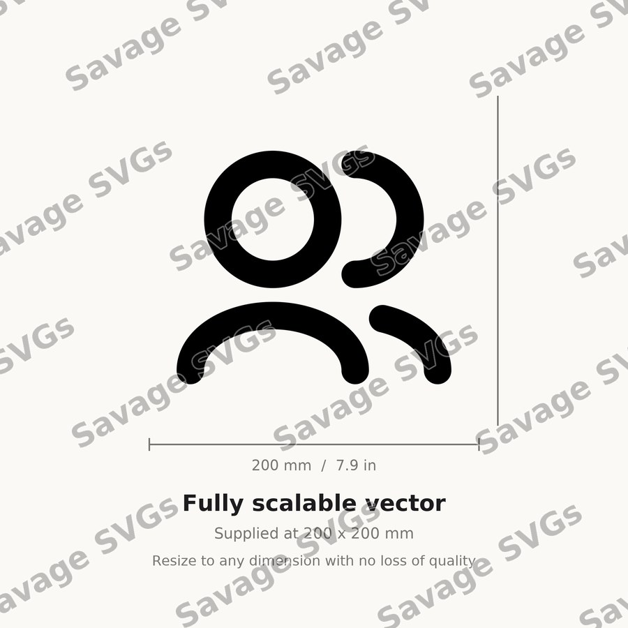 Two People Icon
