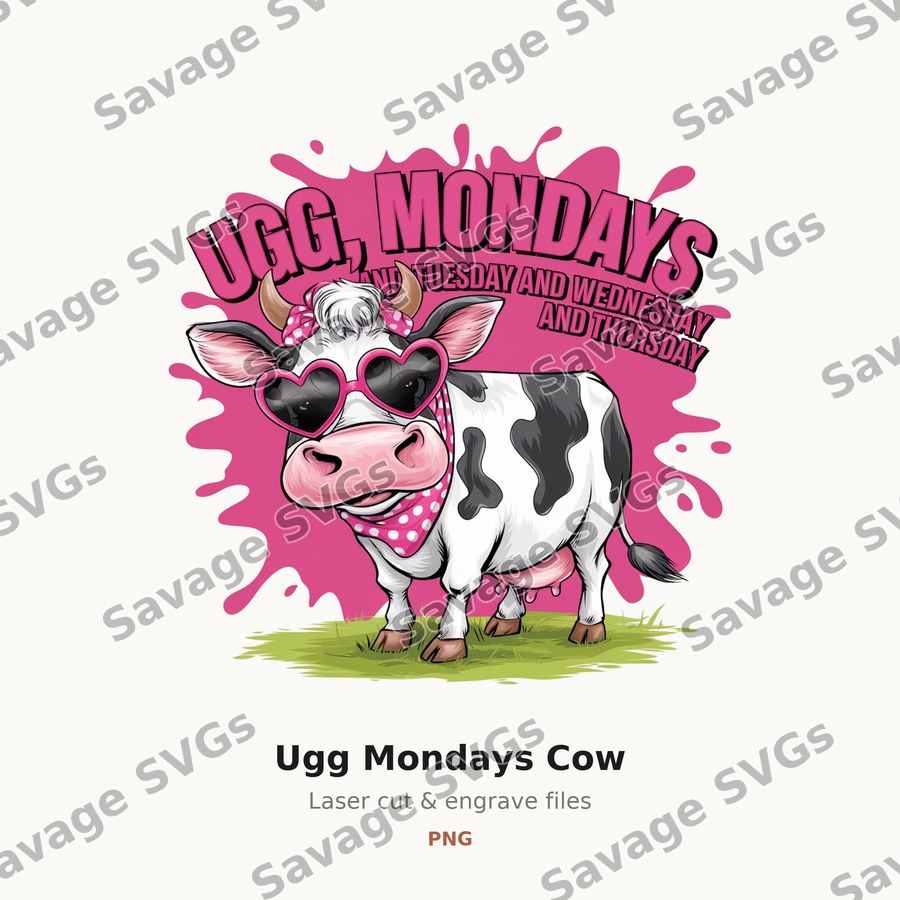 Ugg Mondays Cow