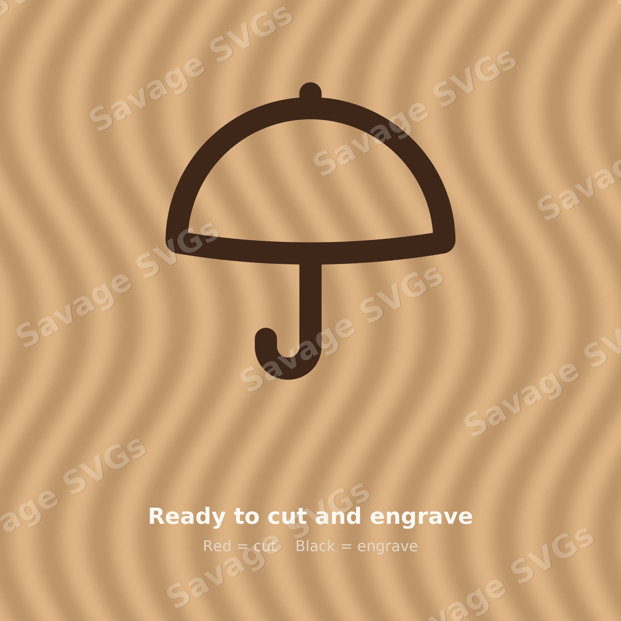Umbrella Outline