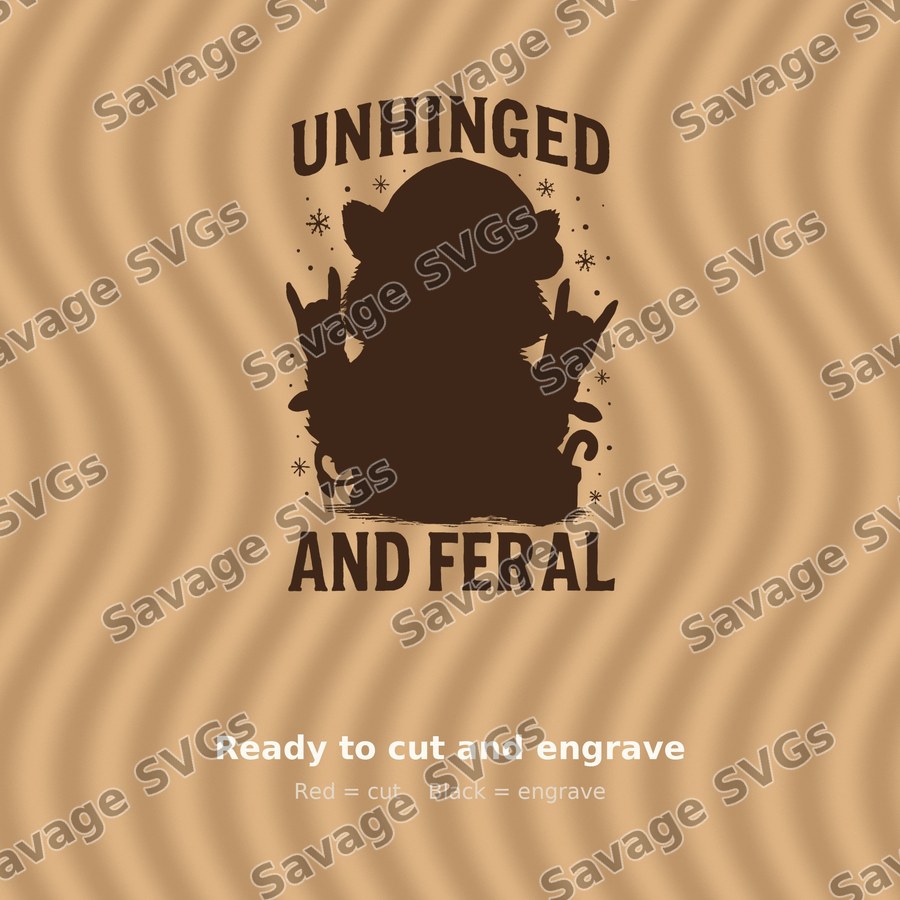 Unhinged And Feral Raccoon