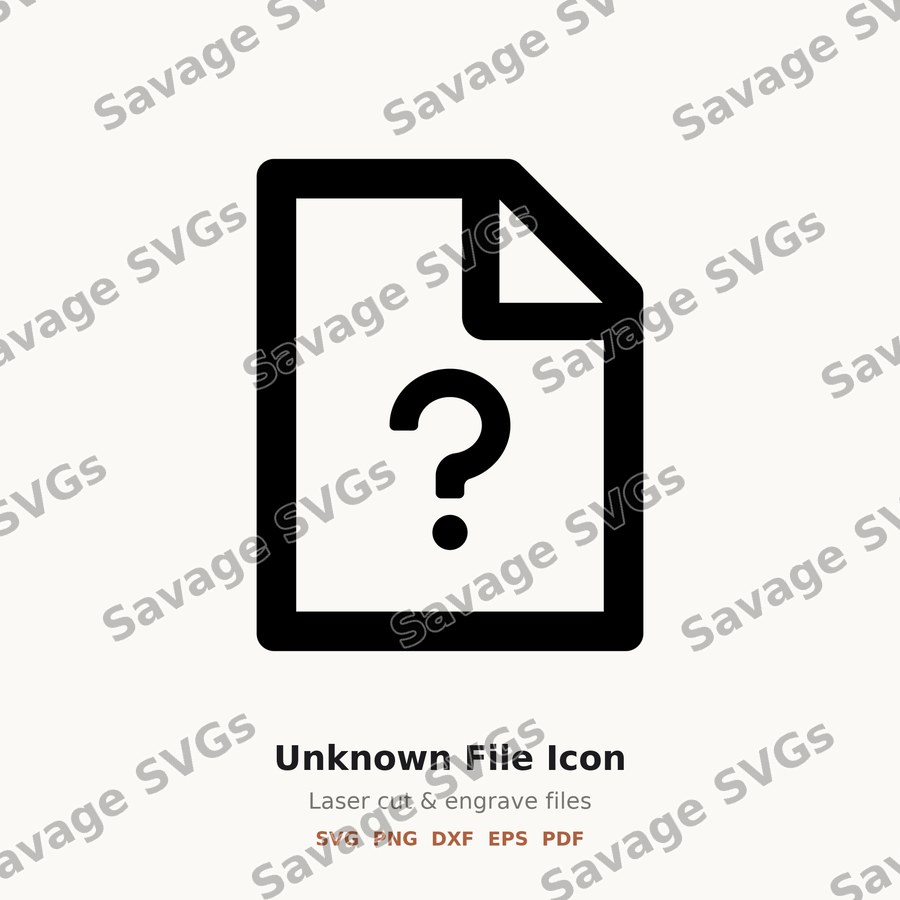 Unknown File Icon