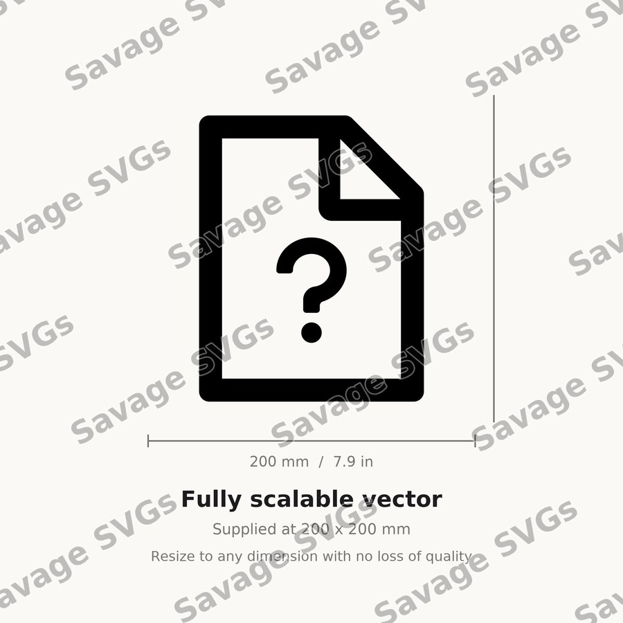 Unknown File Icon