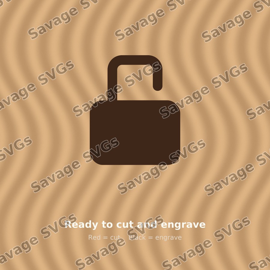 Unlocked Padlock