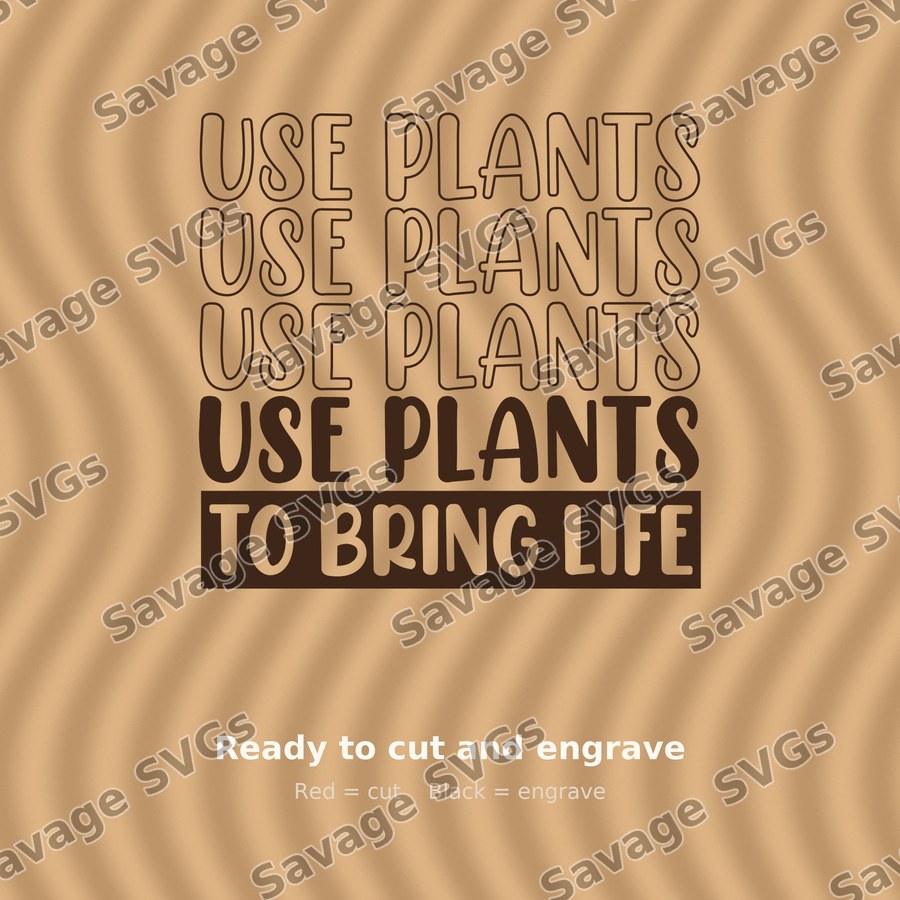 Use Plants Quote