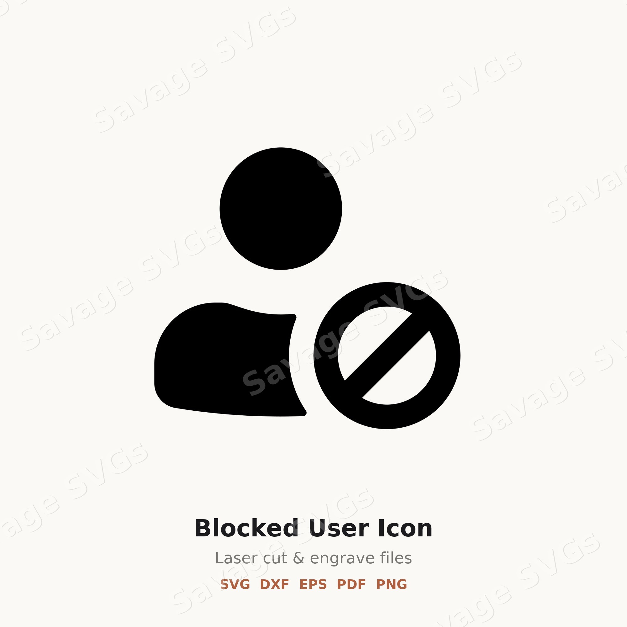 Blocked User Icon