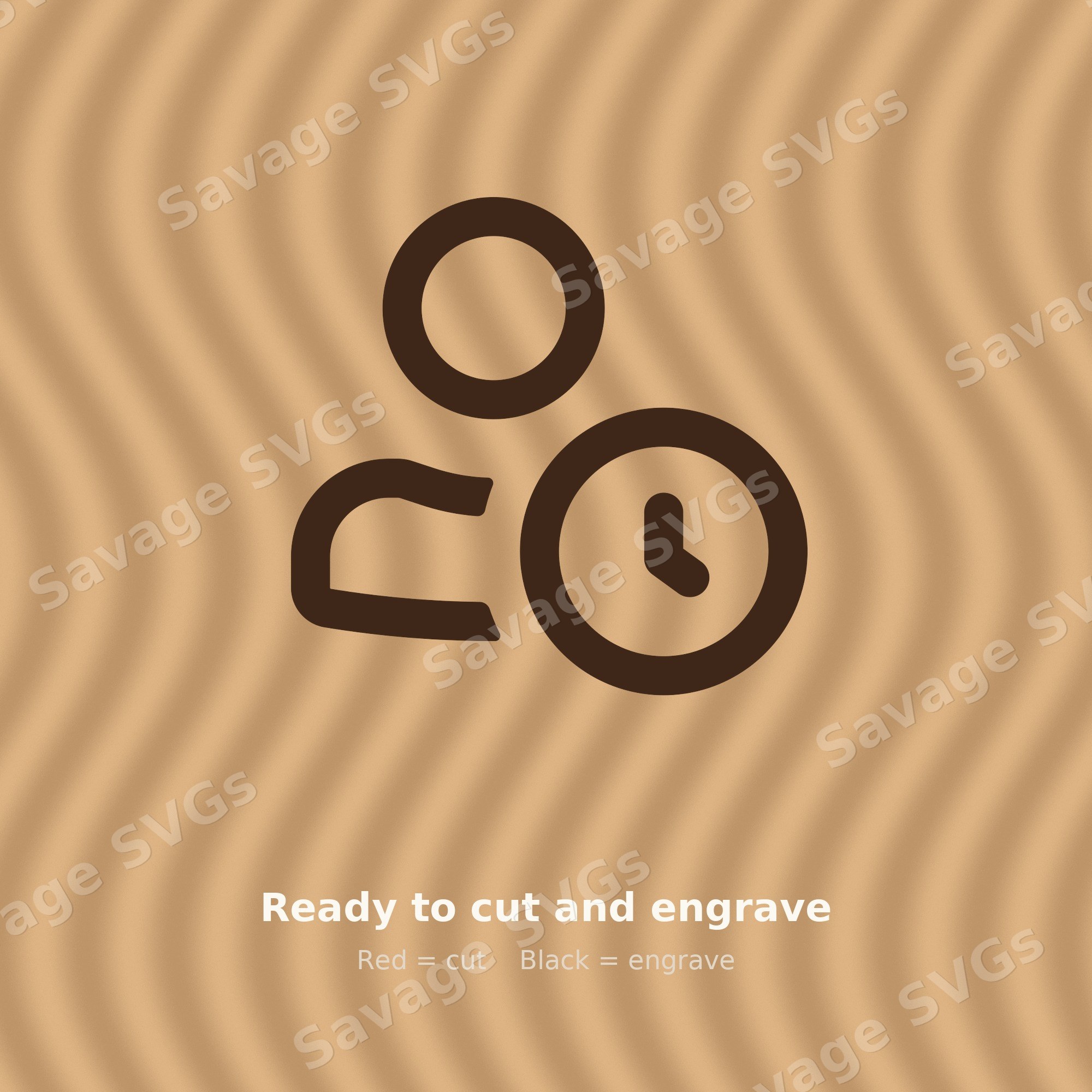 Person With Clock