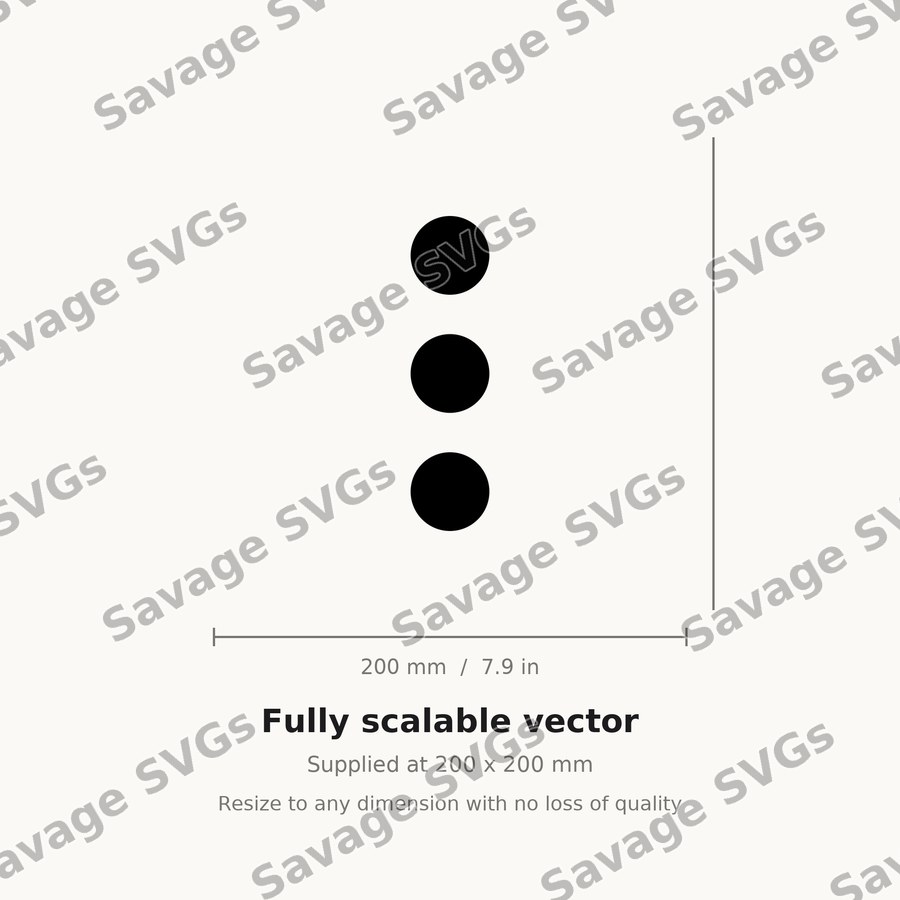 Vertical Dots Menu
