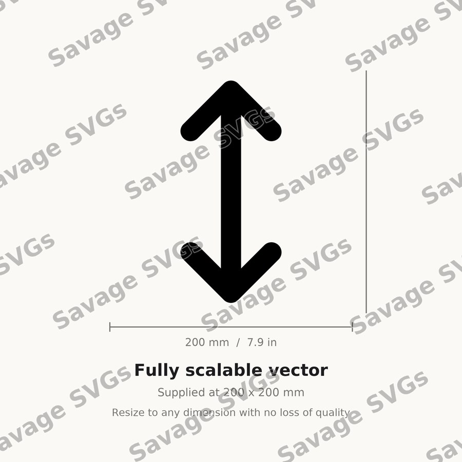 Vertical Double Arrow
