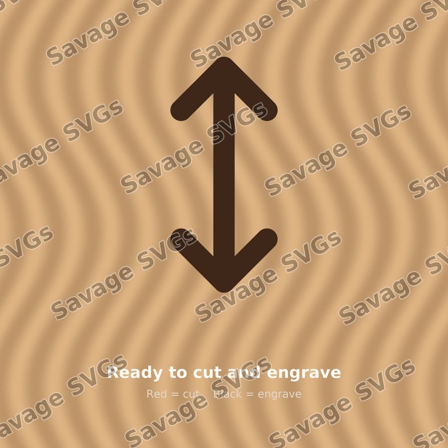 Vertical Double Arrow