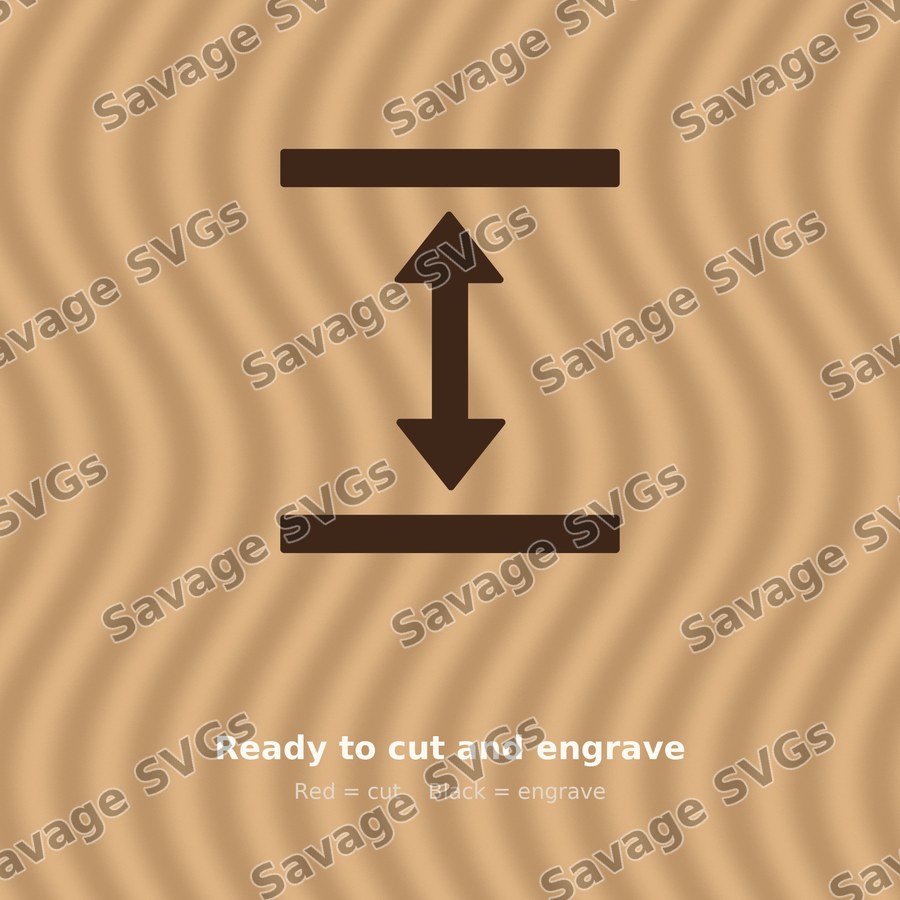 Vertical Resize Arrow