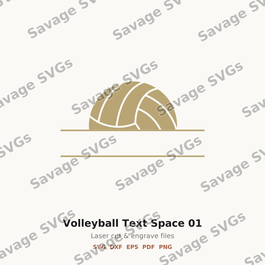 Volleyball Text Space 01