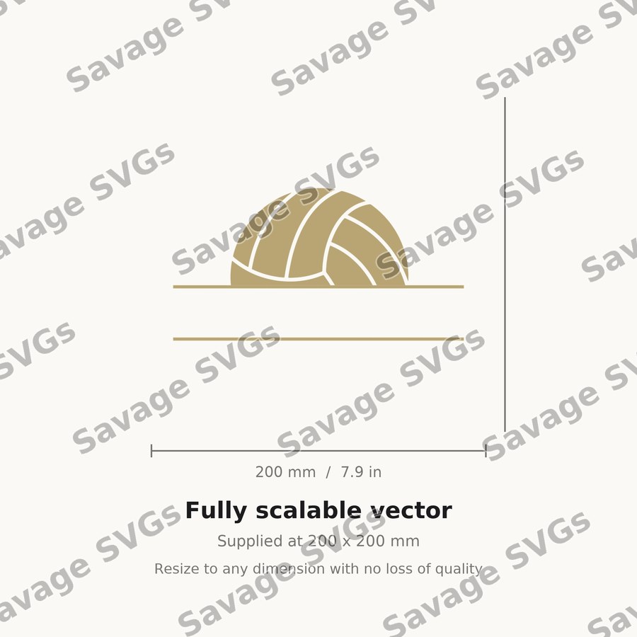 Volleyball Text Space 01