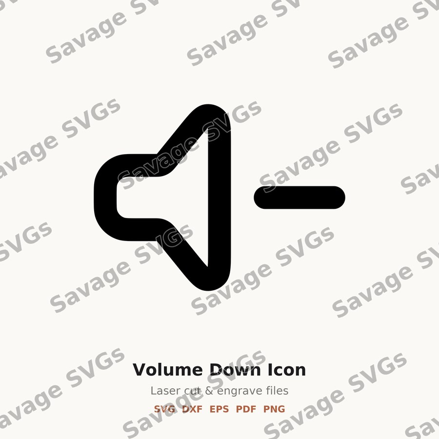 Volume Down Icon