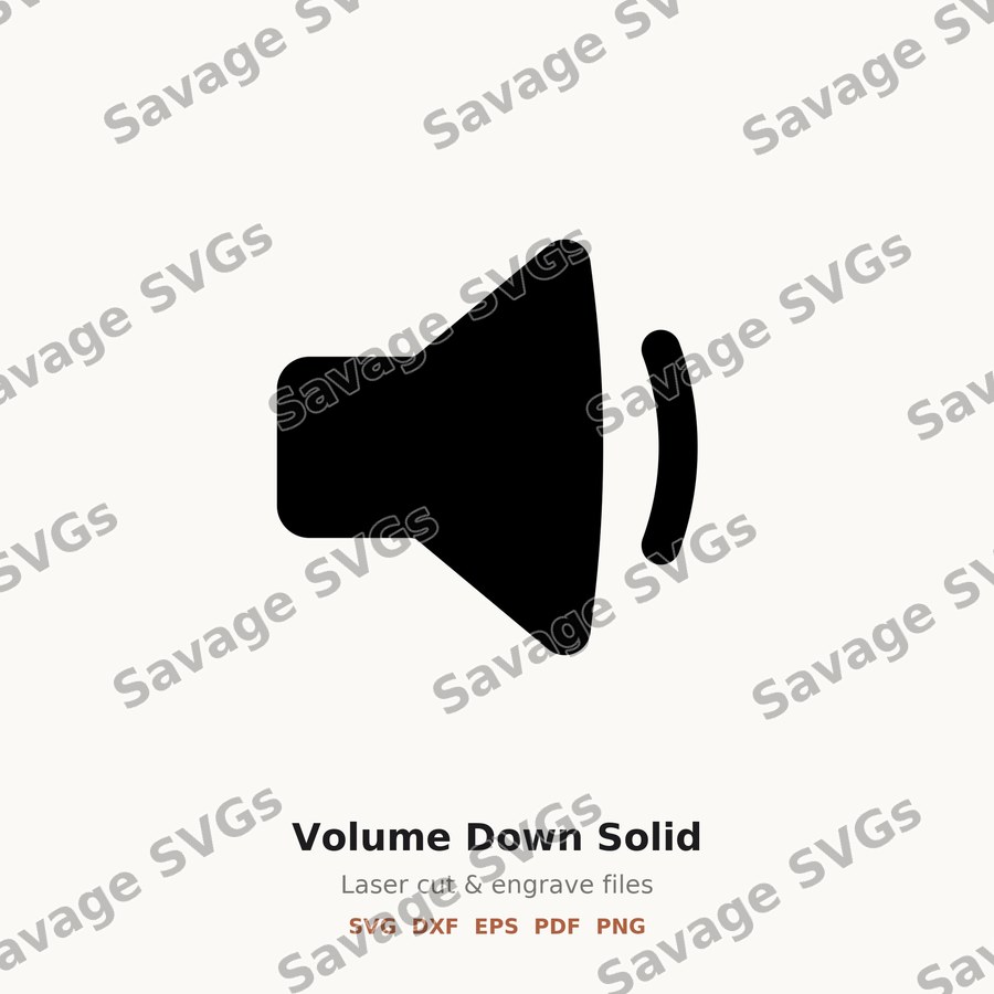 Volume Down Solid