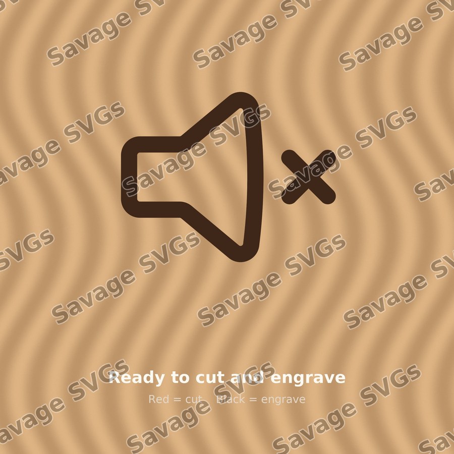 Volume Off Outline