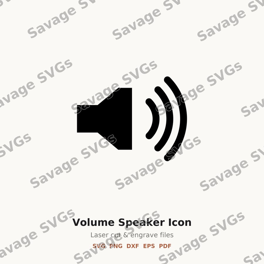 Volume Speaker Icon