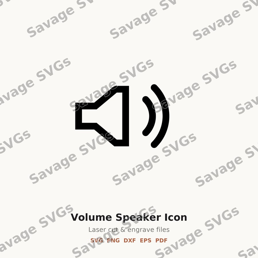 Volume Speaker Icon