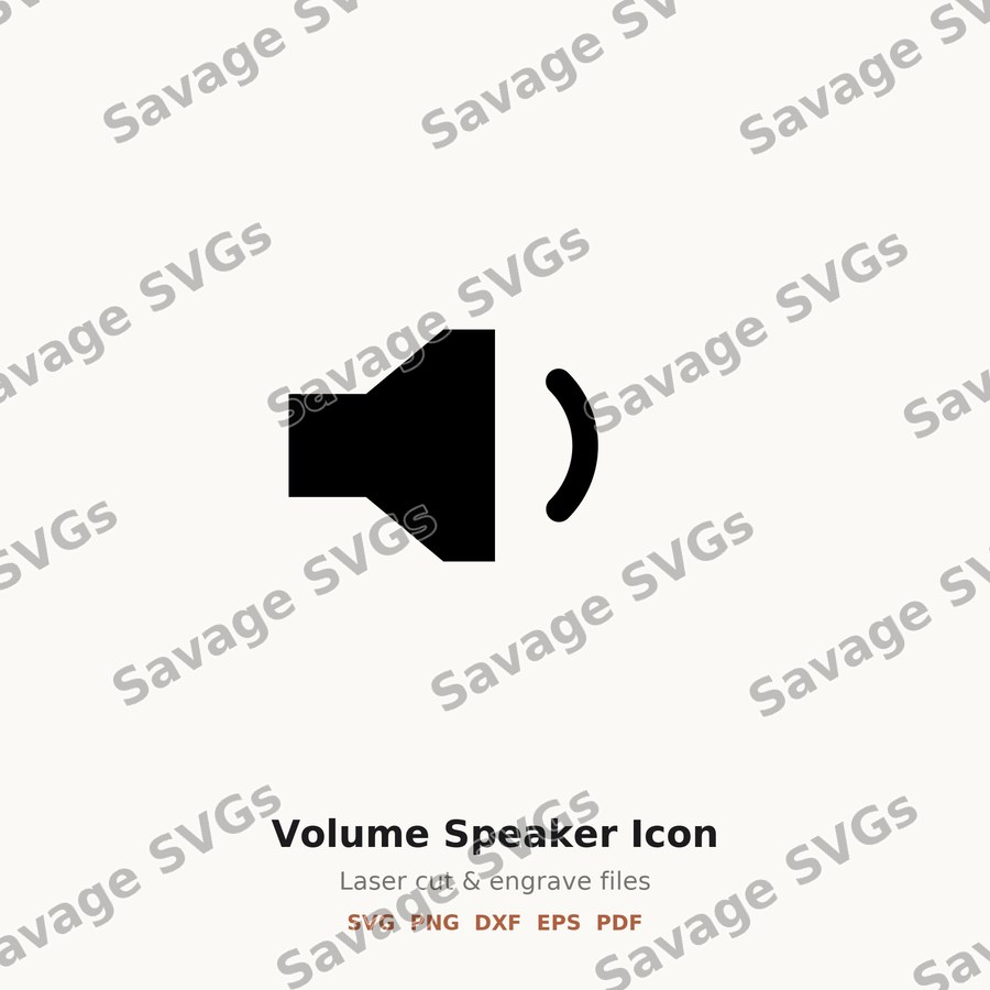 Volume Speaker Icon