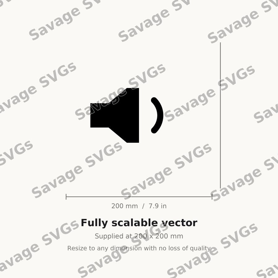Volume Speaker Icon