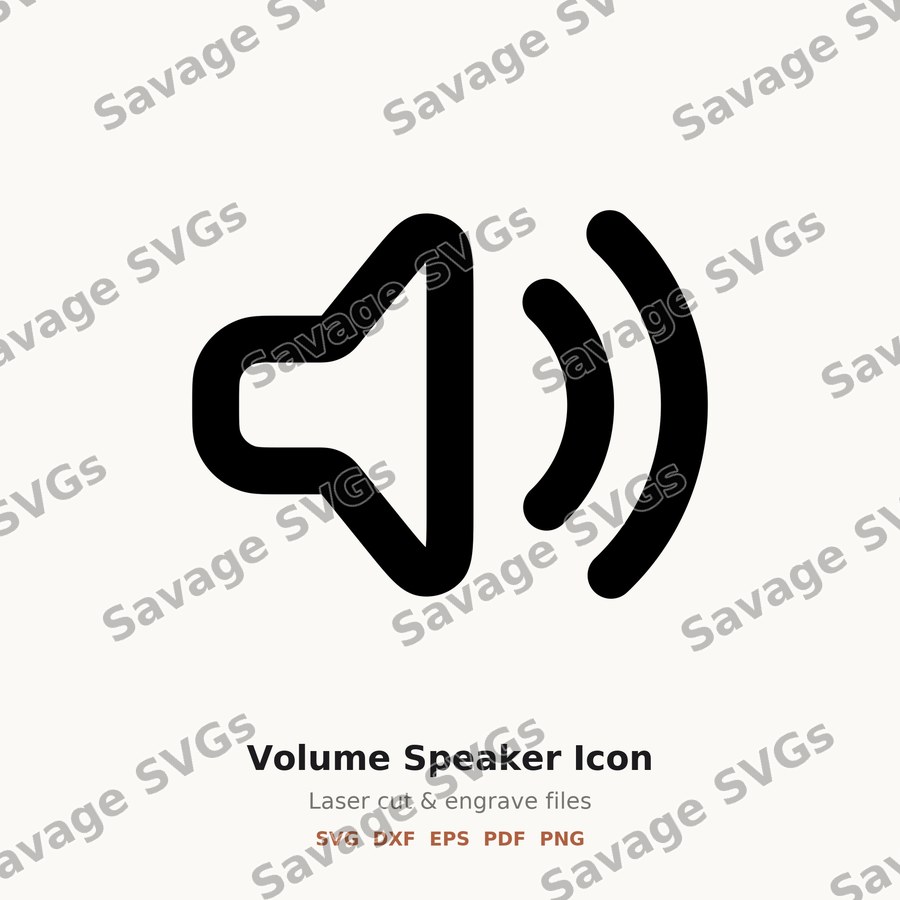 Volume Speaker Icon