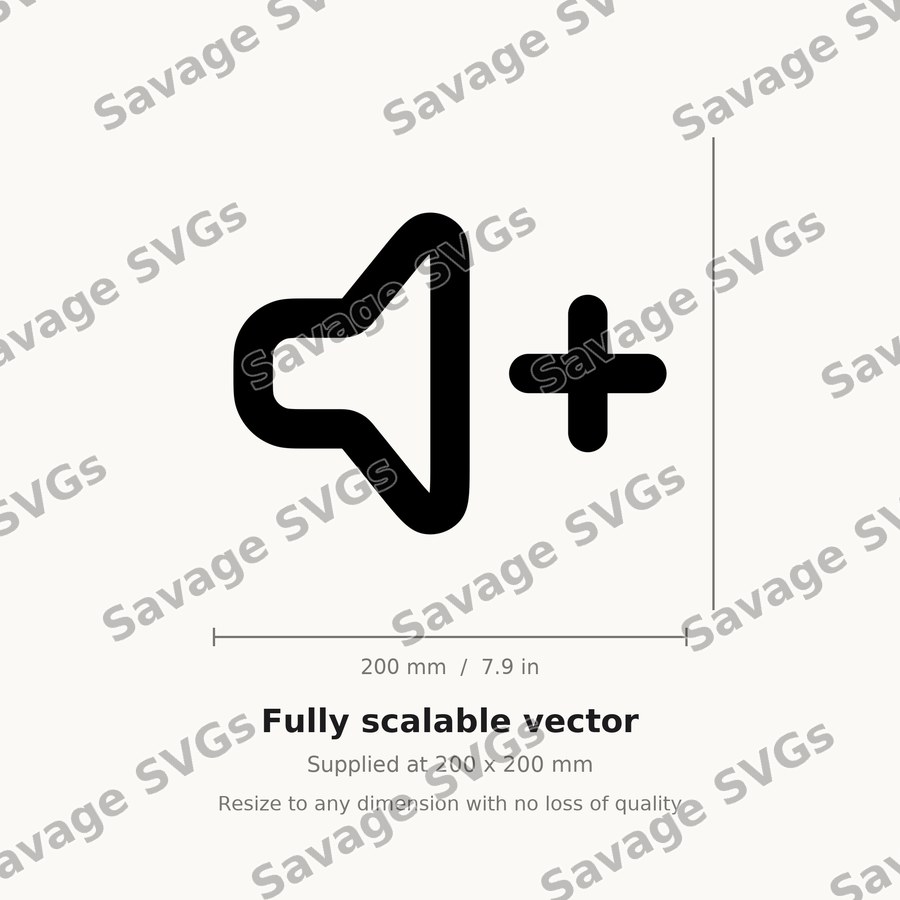 Volume Up Icon