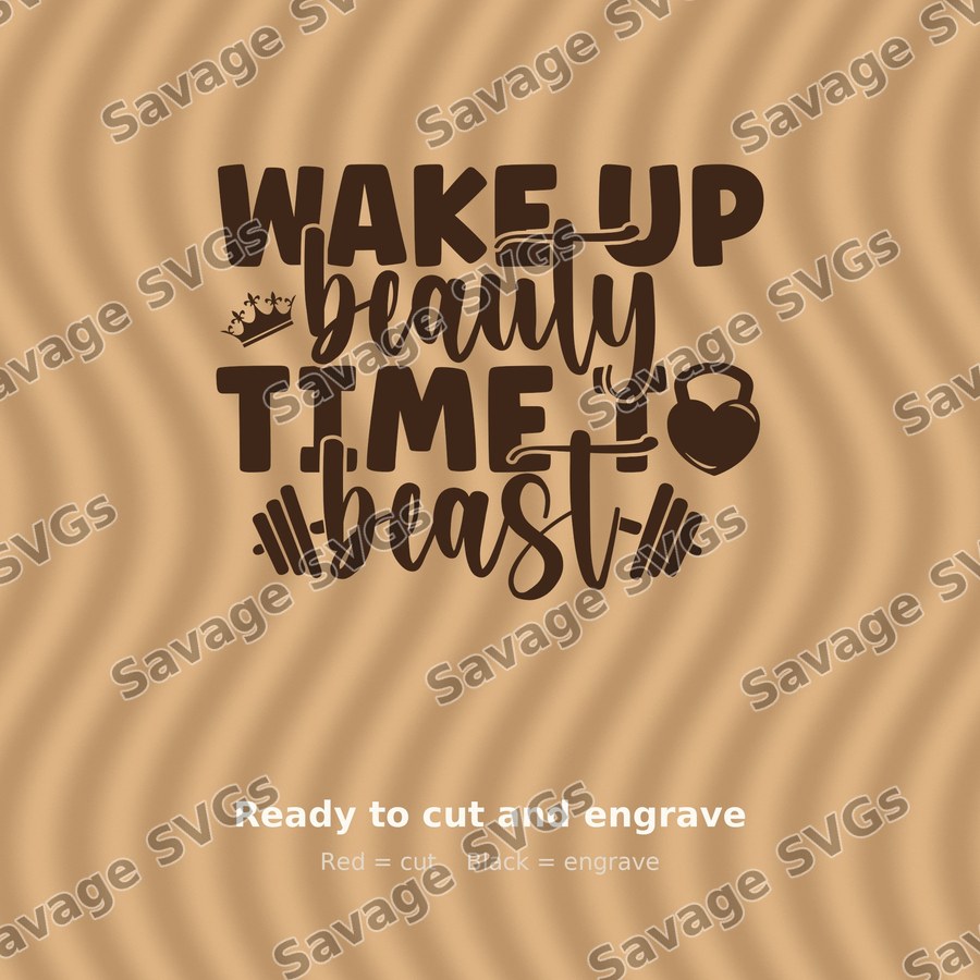 Wake Up Beauty Time To Beast 01