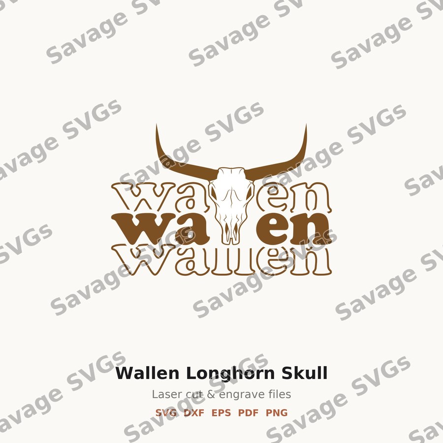 Wallen Longhorn Skull