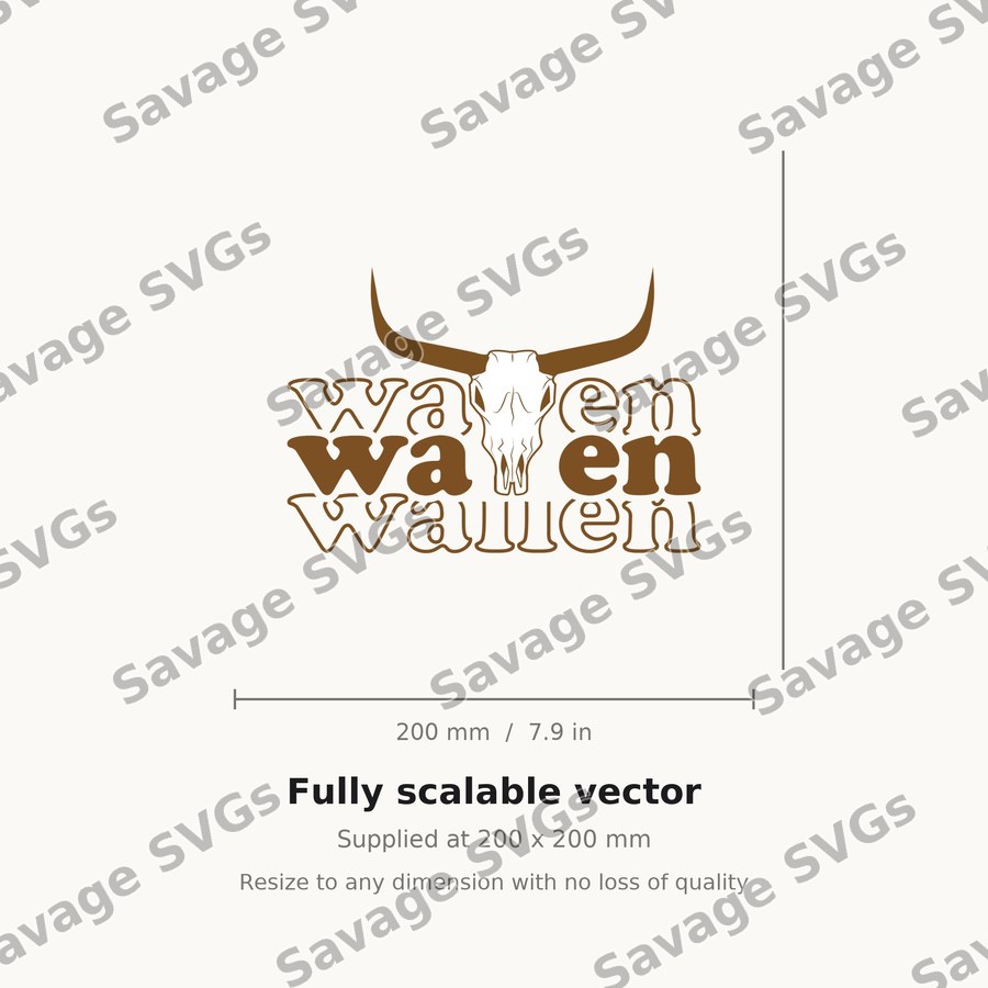 Wallen Longhorn Skull