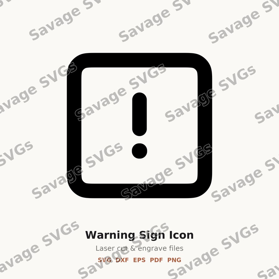 Warning Sign Icon