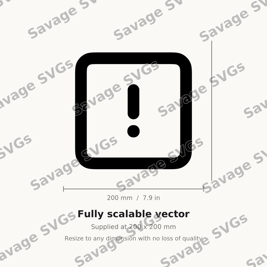 Warning Sign Icon