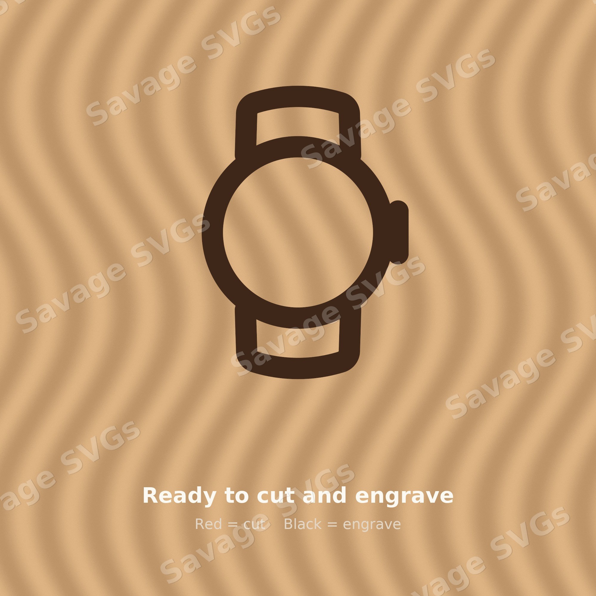Wrist Watch Outline