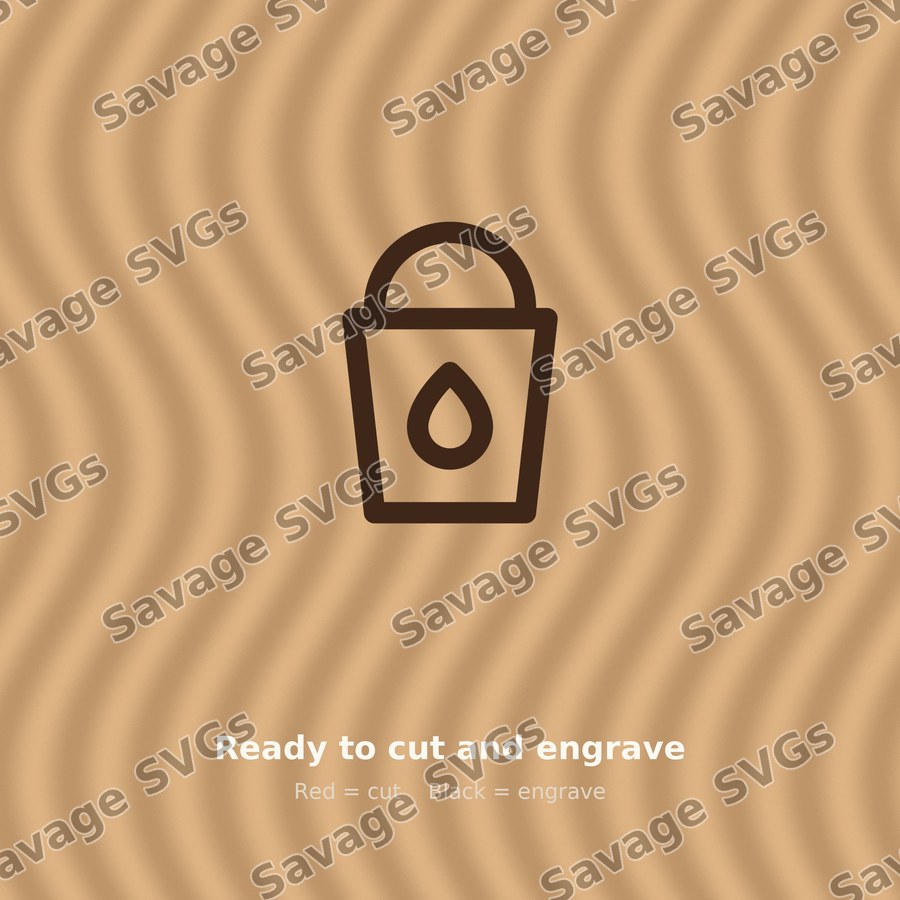 Water Bucket Icon