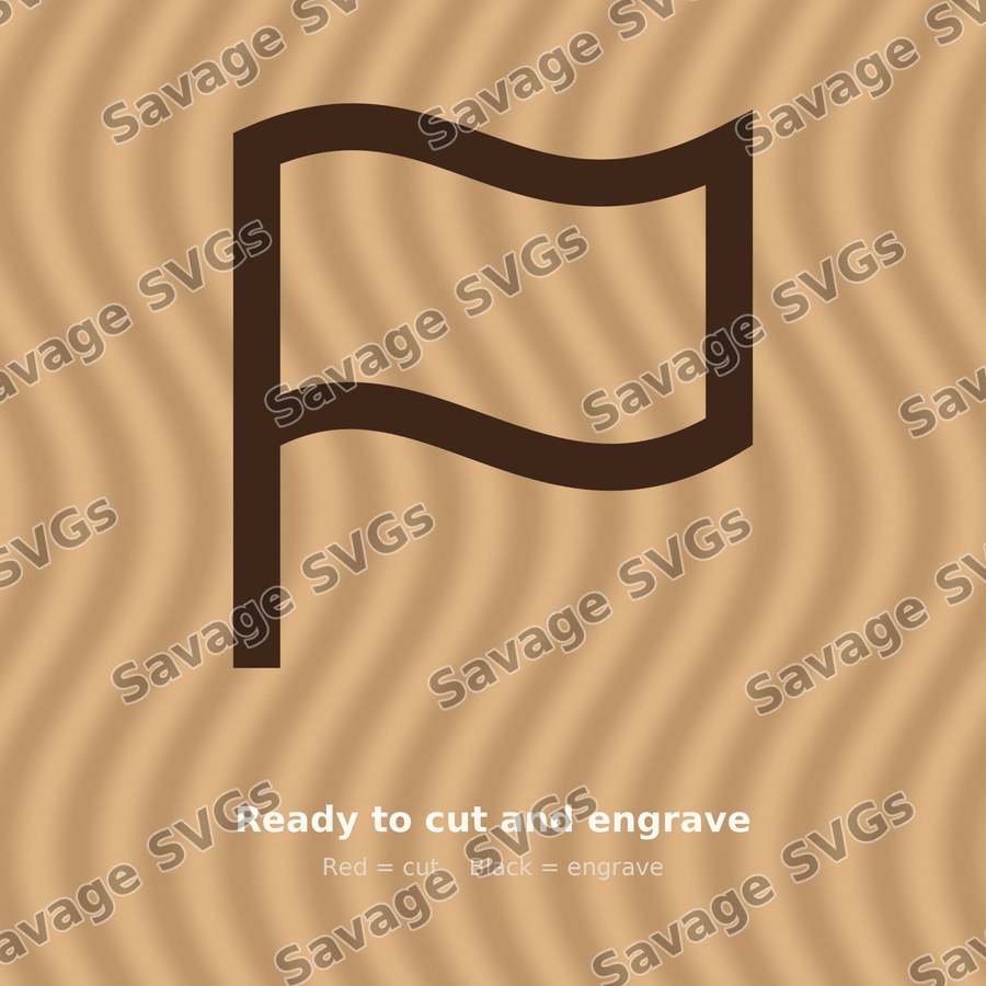 Waving Flag Icon