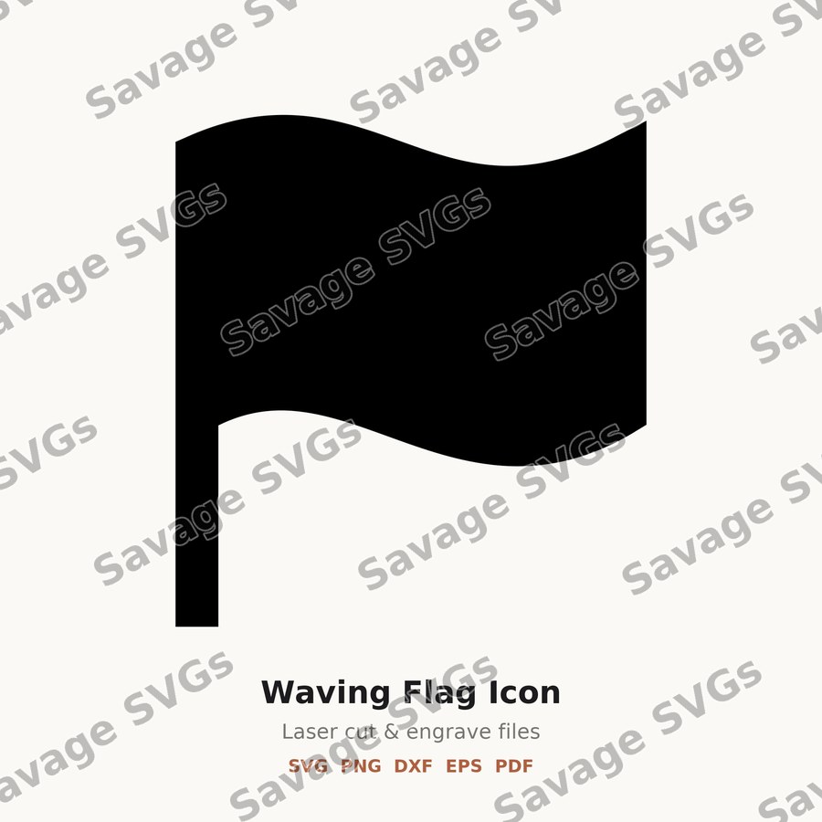 Waving Flag Icon