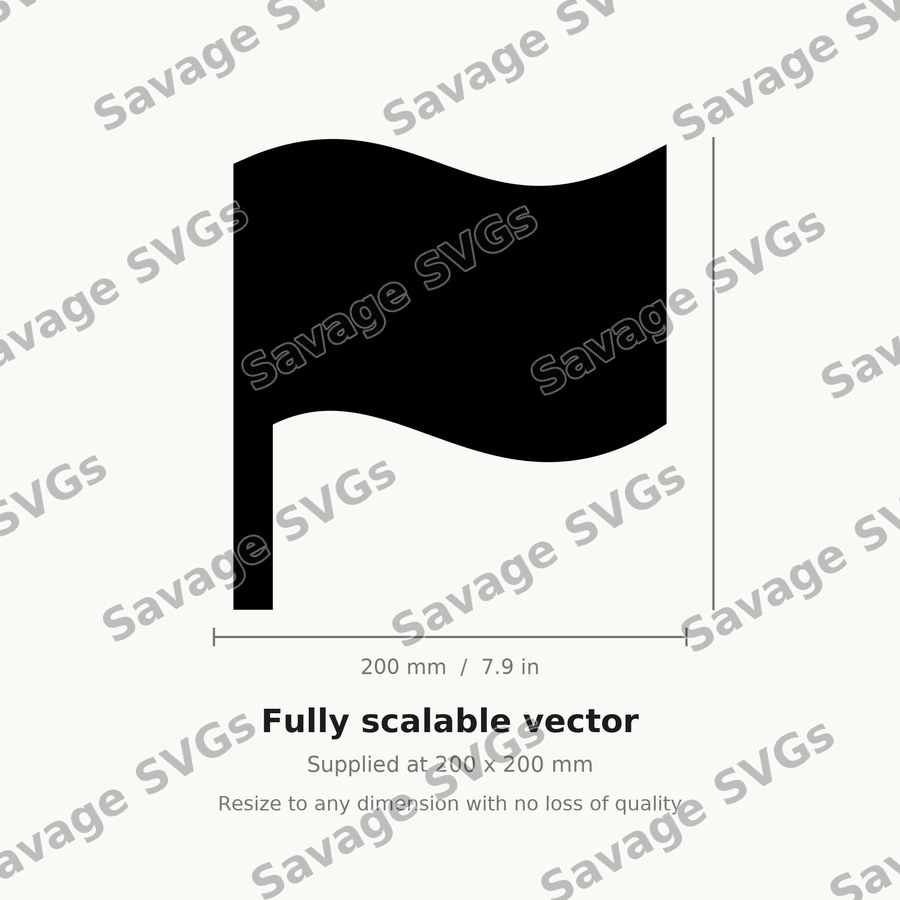 Waving Flag Icon