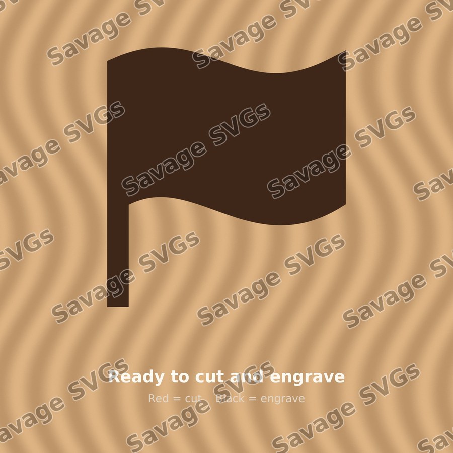 Waving Flag Icon