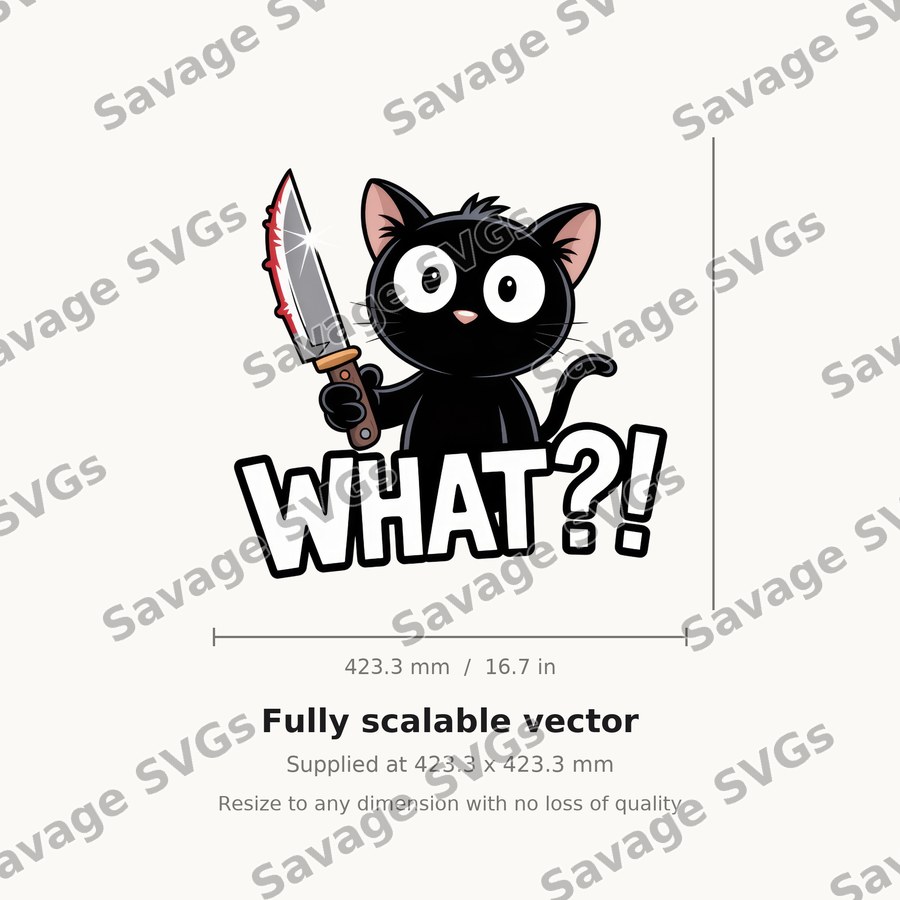 What Cat With Knife