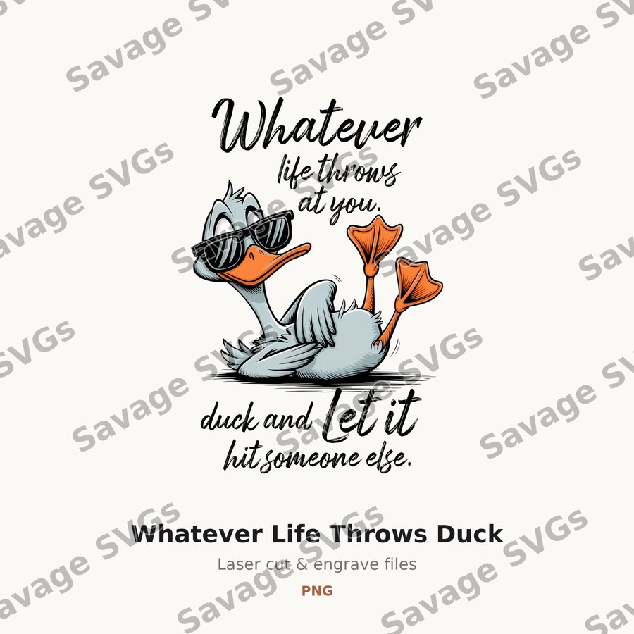 Whatever Life Throws Duck