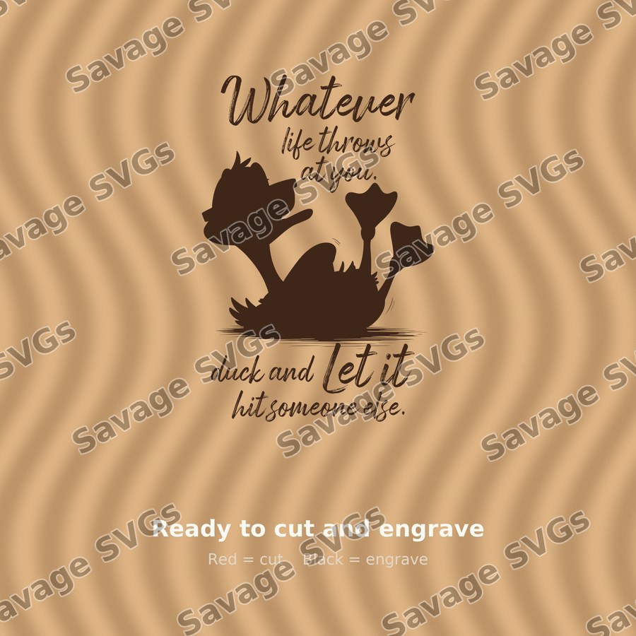 Whatever Life Throws Duck