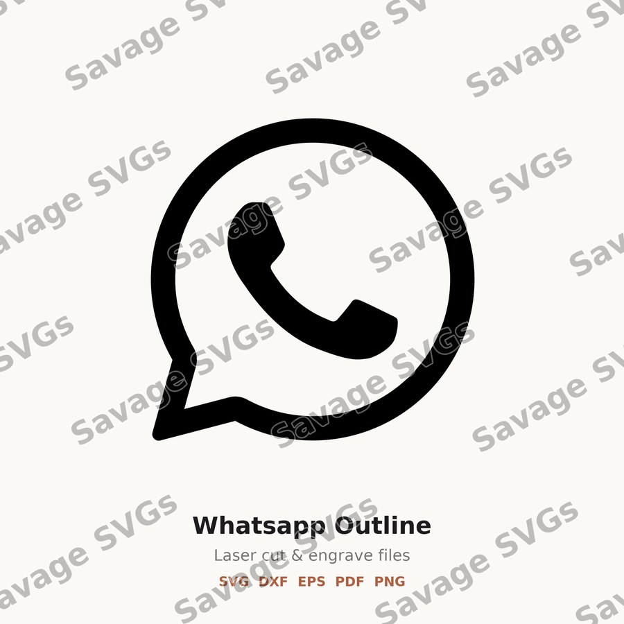 Whatsapp Outline