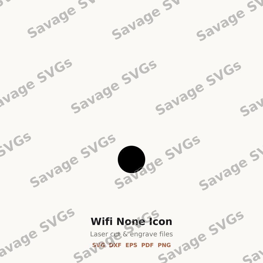 No Wifi Signal Icon