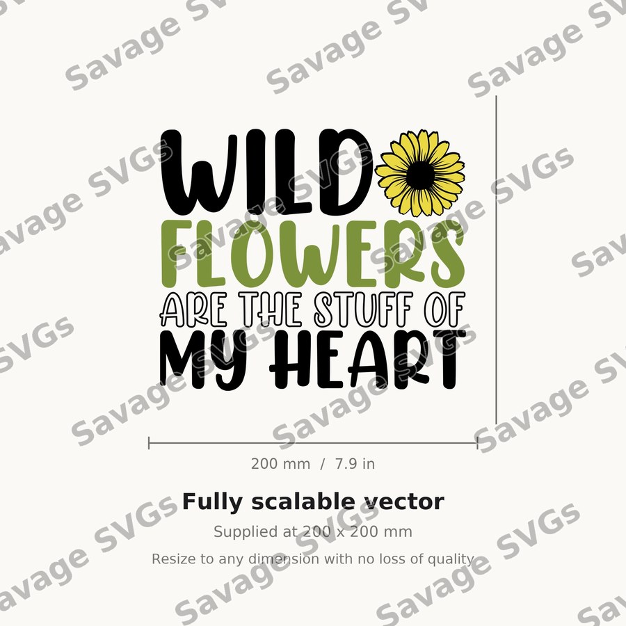Wild Flowers Quote