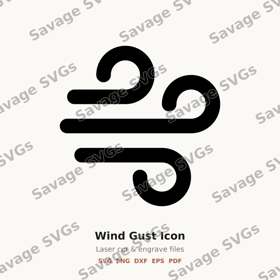 Wind Gust Icon