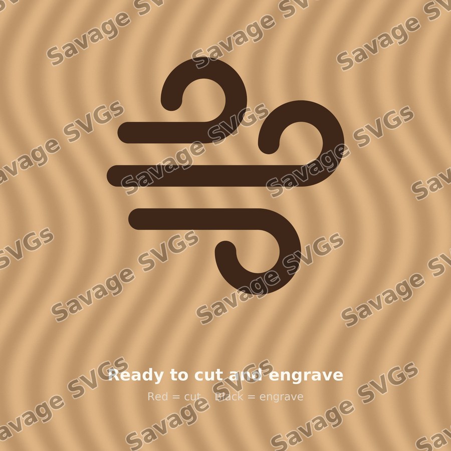 Wind Gust Icon