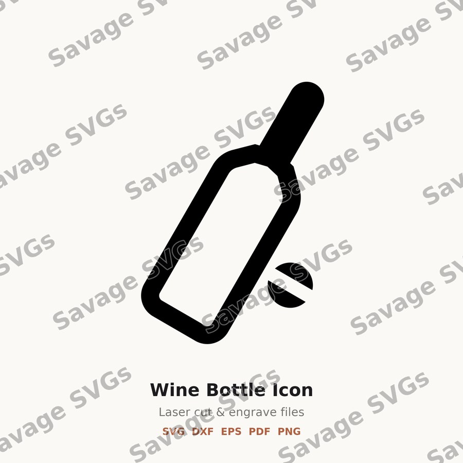 Wine Bottle Icon