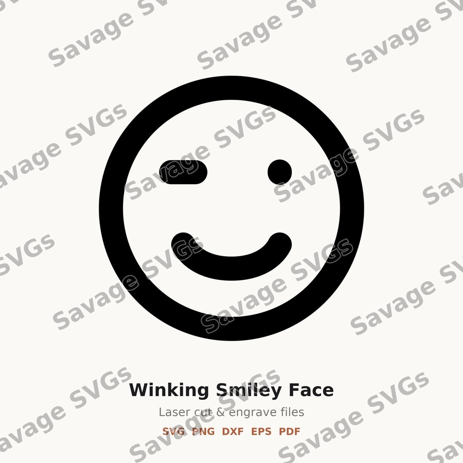 Winking Smiley Face