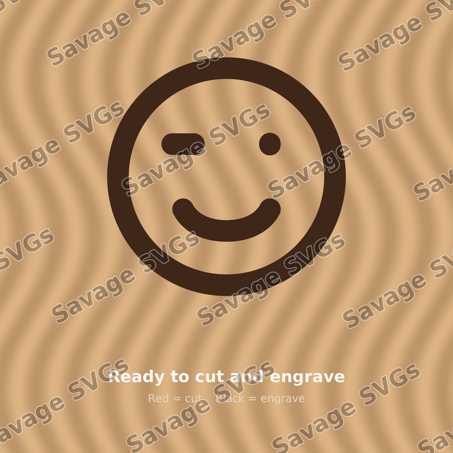 Winking Smiley Face