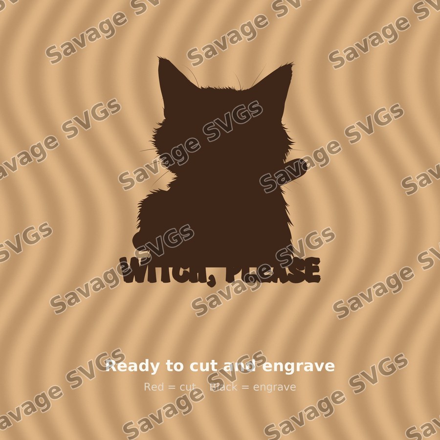 Witch Please Black Cat