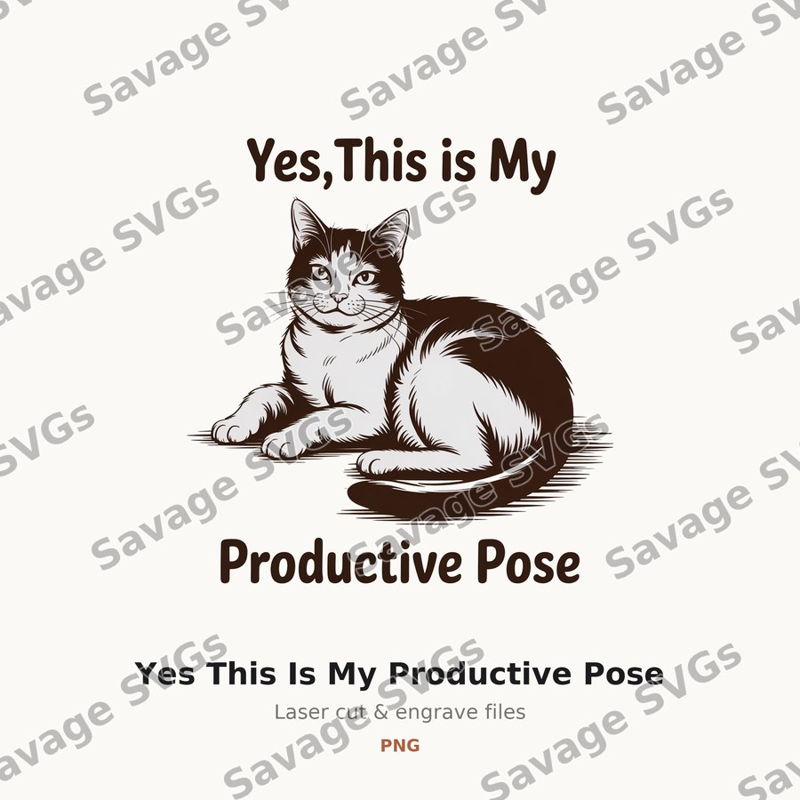 Yes This Is My Productive Pose